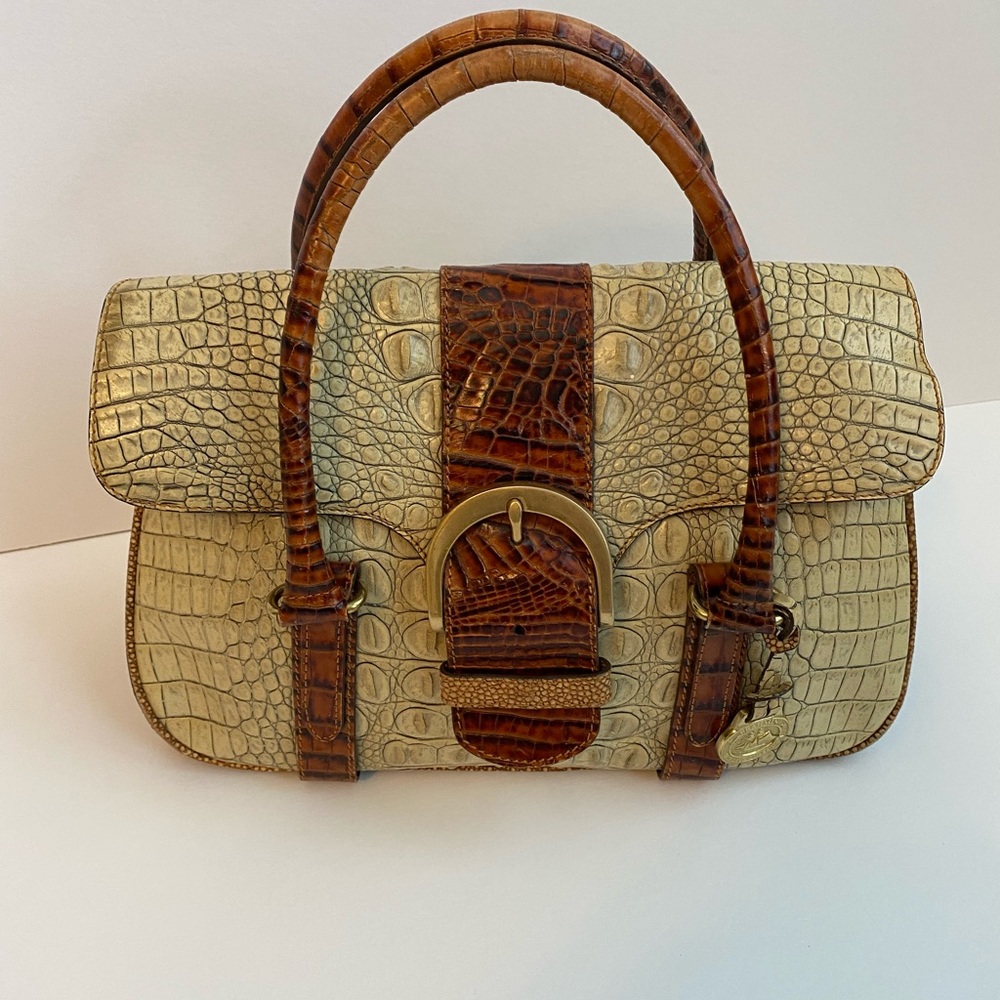 Vintage Brahmin Tri-Color Collection Bag